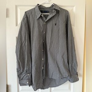 Ralph Lauren long sleeve button down short size XL